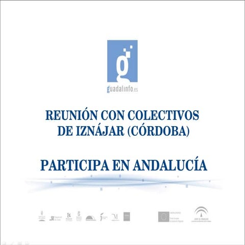 Participa en Andalucía - Iznájar (Córdoba)