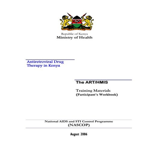 Participants workbook