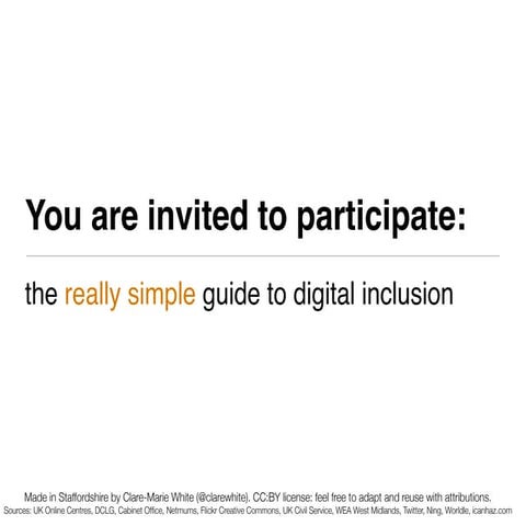 A Really Simple Guide to Digital Inclusion 