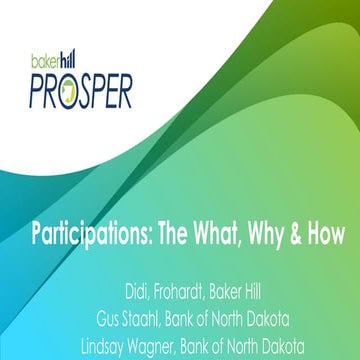 Participations: The What/Why/How