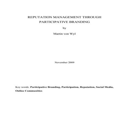 Participative Branding