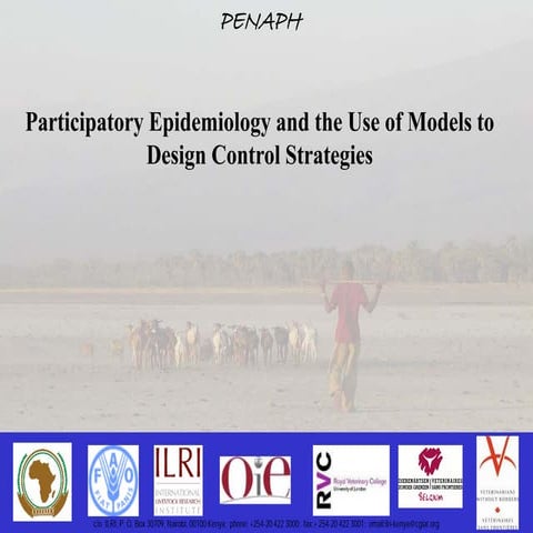 Participatory epidemiology and the use of models to design control strategies