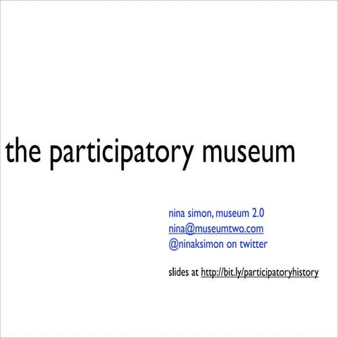 The Participatory History Museum