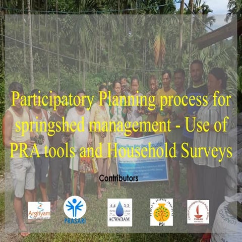 Participatory research appraisal