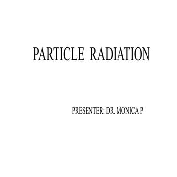 PARTICLE RADIATION.pptx
