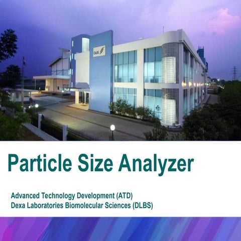 Dynamic Light Scattering | PPTX