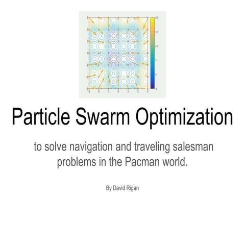 Particle swarm optimization on pacman game problem solving