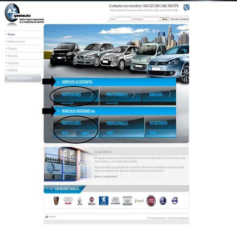 Gestion y Asesoramiento en la compraventa de vehiculos