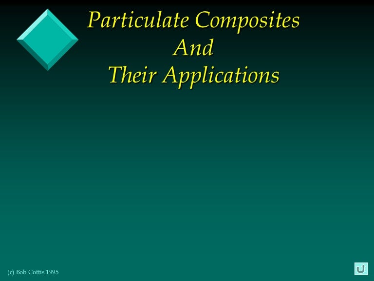 Particulate composites