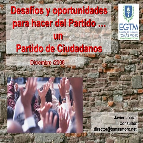 Partidos de Ciudadanos