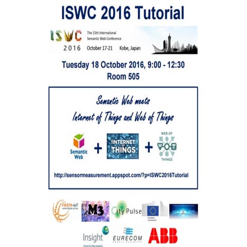 ISWC 2016 Tutorial: Semantic Web of Things  M3 framework & FIESTA-IoT EU project