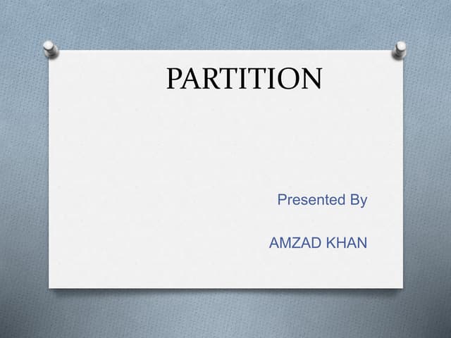 HDD Partition