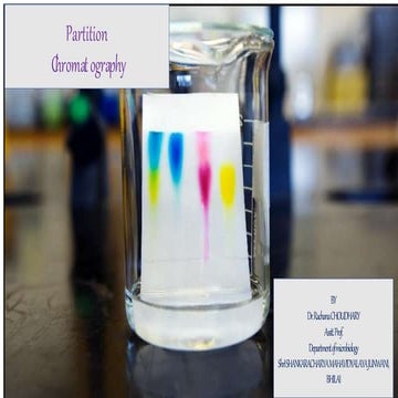 Partition Chromatography