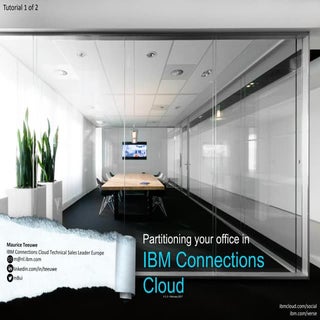 Partitioning IBM Connections Cloud ...