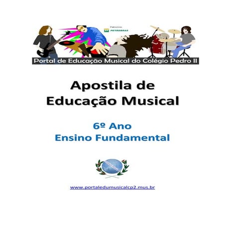 Apostila de educação musical - 6º ano ensino fundamentl