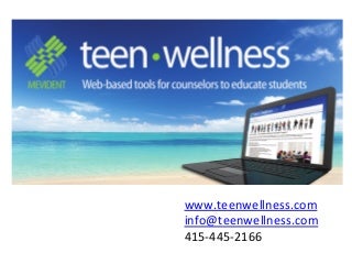 NSI 2012: Teen Wellness