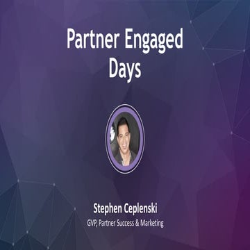 Partner programs and global marketing