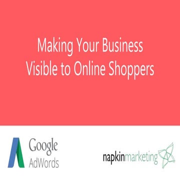 Google Adwords Overview | napkin marketing