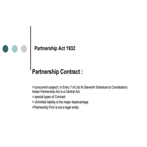 Partnership Act 1932