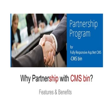 Partnership Responsive Asp.Net CMS