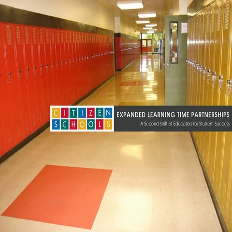 Expanded Learning time Partnerships | PDF