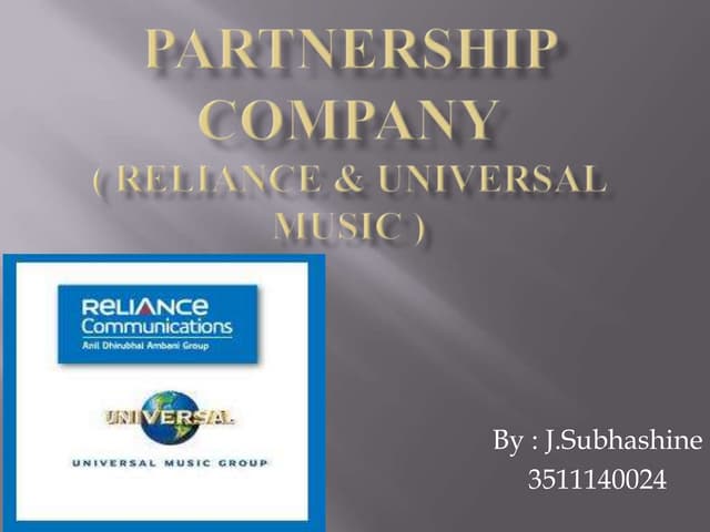 Partnership company