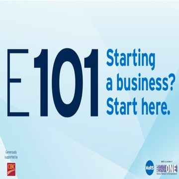 Partnership Negotiations - Entrepreneurship 101