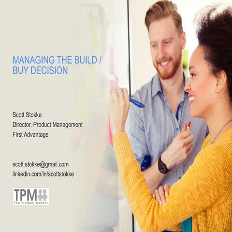 Build vs. Buy - Evaluating Technology Decisions