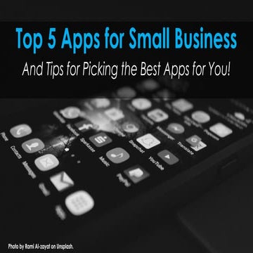 Top Five Small Business Apps