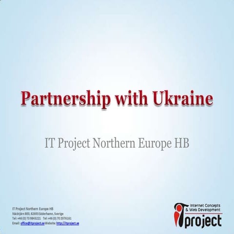 Partnership with Ukraine