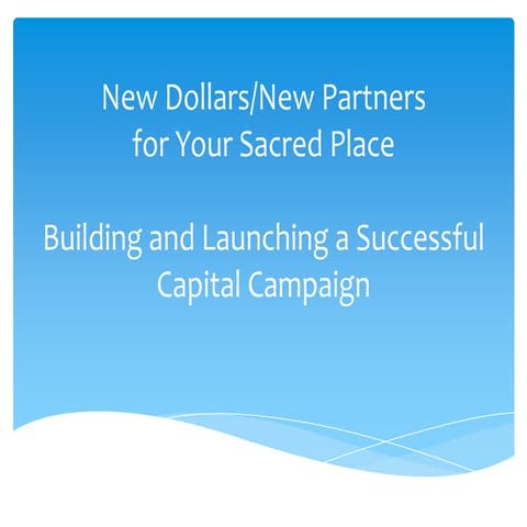 New Dollars/New Partners Training