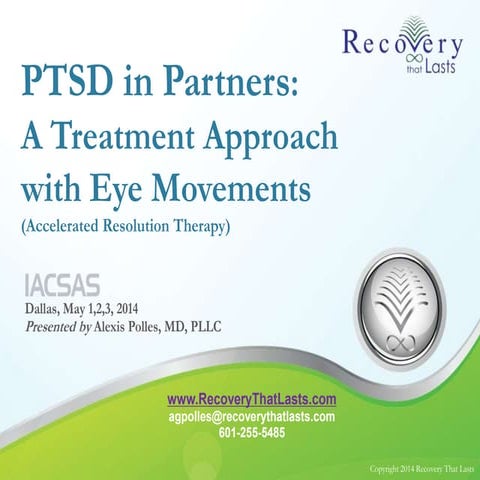 PTSD in Partners: A Treatment Approach with Eye Movement
