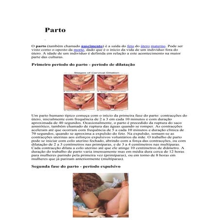 Febrasgo assistencia ao trabalho de parto | PDF