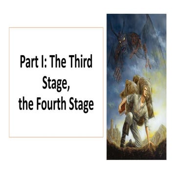 Part one the third stage, the fourth stage