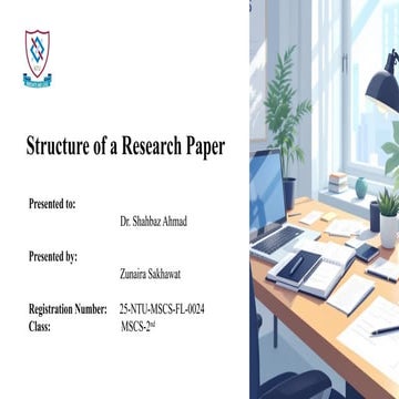Comprehensive Guide to Structuring a Research Paper for Academic ...