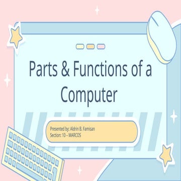 tle parts and functions of a computer.pptx