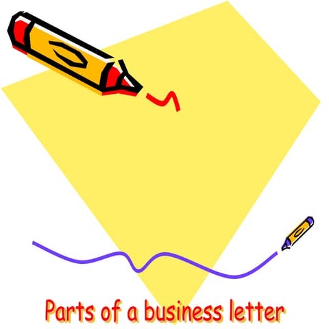 Parts of a business letter.ppt