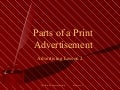 Elements of Advertisements