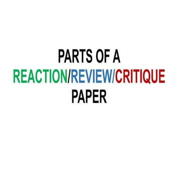 EAPP11-SHS-PARTS OF A REACTION PAPER.pptx