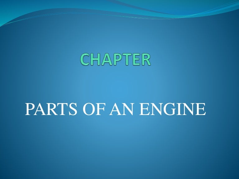 Parts of engine