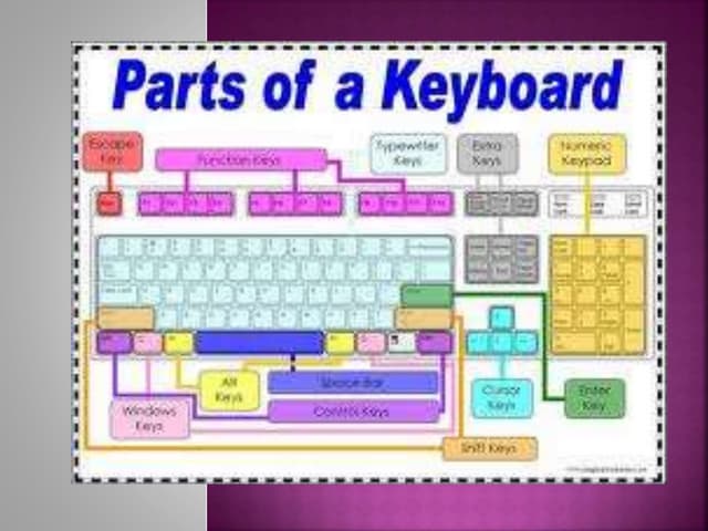 Parts of Keyboard