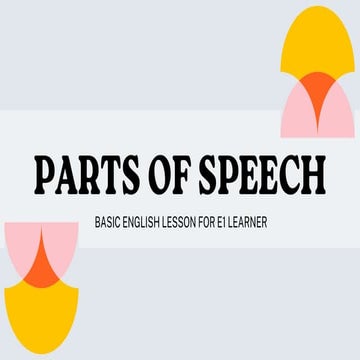 Parts of Speech Educational Presentation in Grey Red Yellow Retro Style.pdf