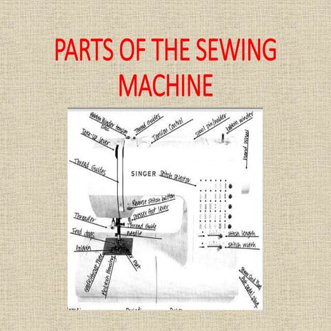 PARTS OF THE SEWING MACHINE PPT.ppt