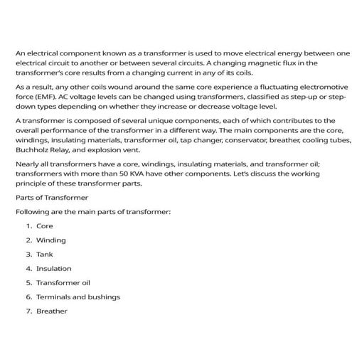 parts of transformer and application.docx