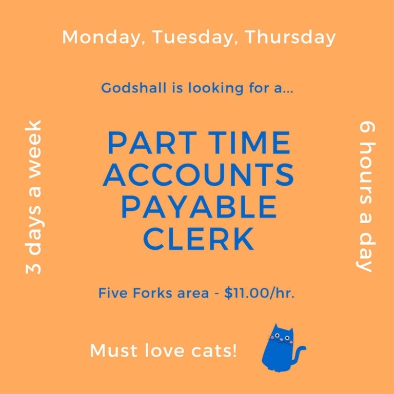 Part Time Accounts Payable Clerk