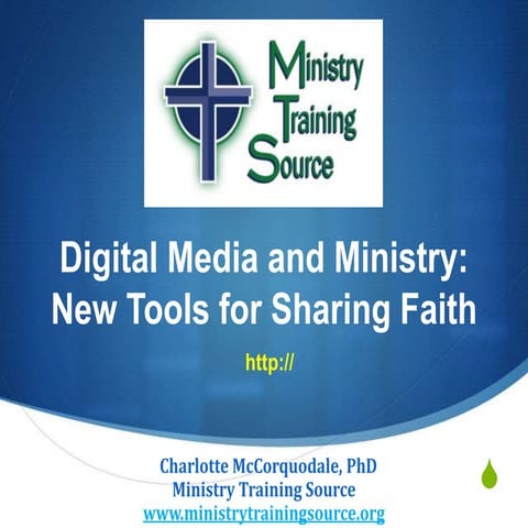Part Two Archdiocese of Indy Digitial Media and Ministry
