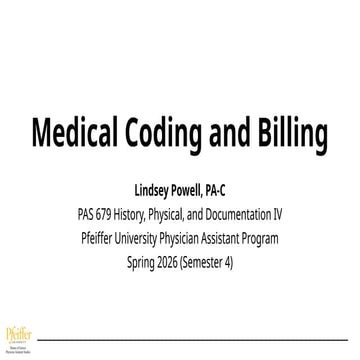 Understanding Health Insurance (CPT coding) chapter 7 | PPTX