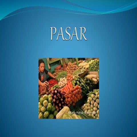 Pasar - Ekonomi