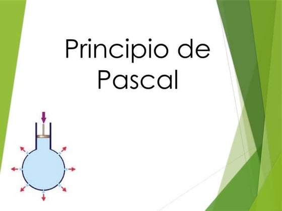 Puente hidráulico- Principio de Pascal | PDF