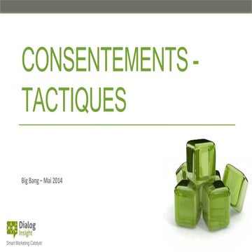 Loi C-28 : Consentements-Tactiques